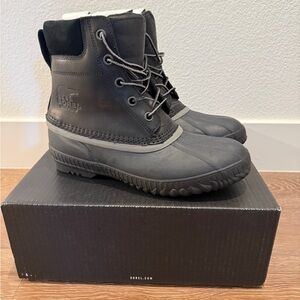 Sorel Men's Black Waterproof Boots